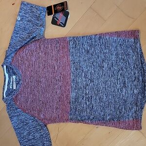 NWT Cougar Red Gray Performance Tshirt Mens S